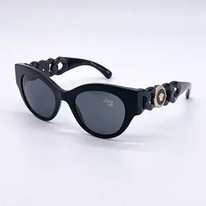New Versace Black Acetate 52mm Sunglasses With Box Versace | Accessories | New Versace Black Acetate 52mm  main image 4
